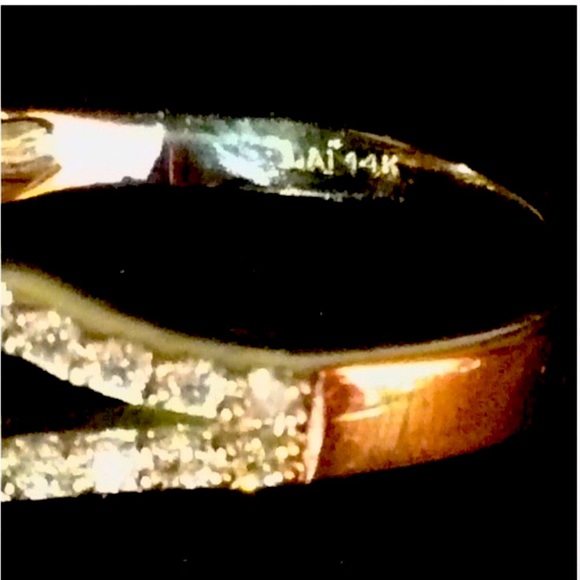 14k Dana Augustine Emerald Cut Emerald & Diamond Ring ☘️ - Picture 6 of 14